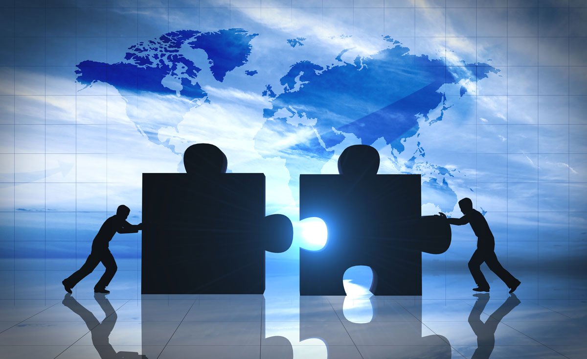 Bringing Buyers and Sellers Together M&A Services Graphic